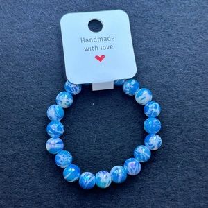 Blue & White Bracelet